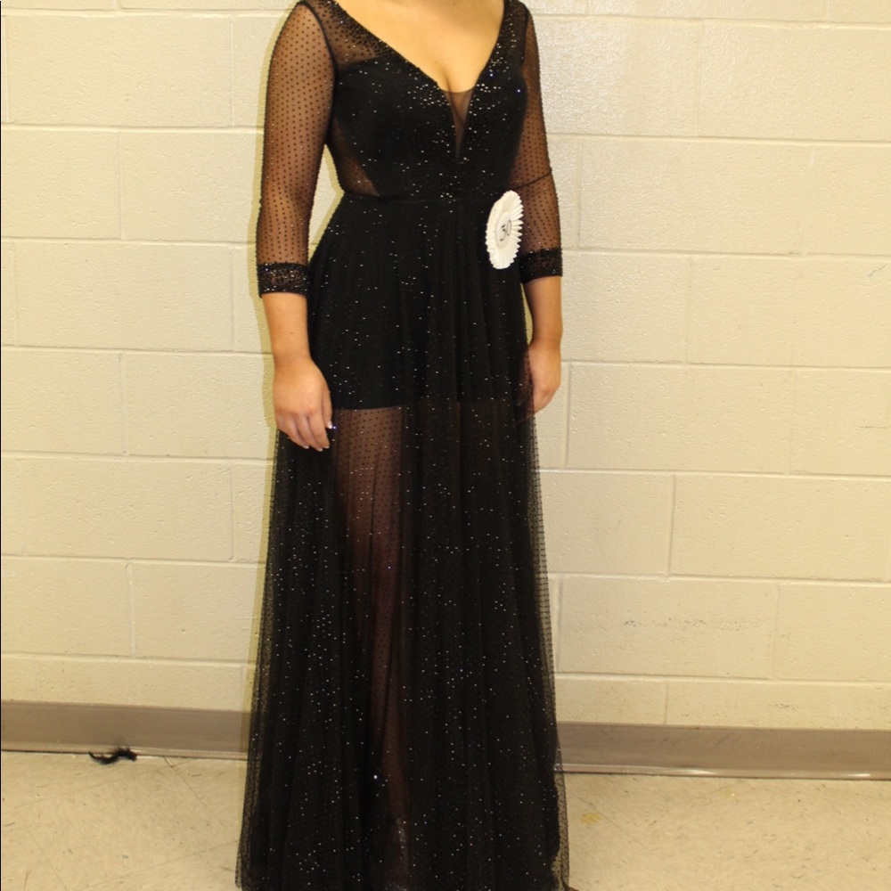 Formal pageant prom dress